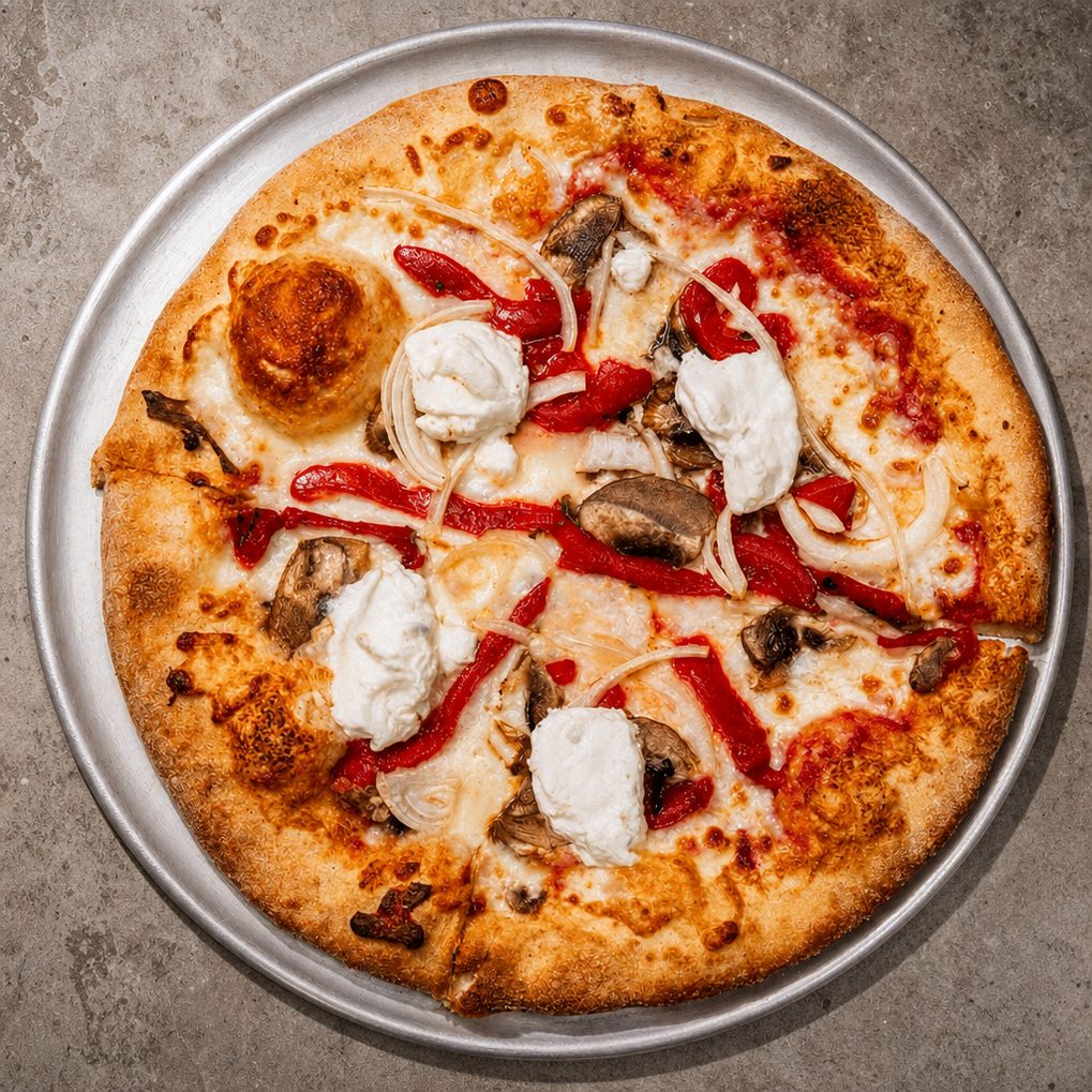Grace's Veggie Pizza.