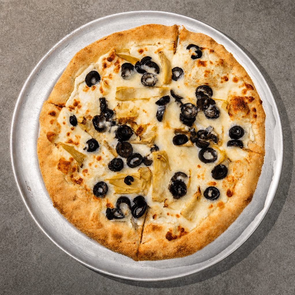 Pizza Blanca.