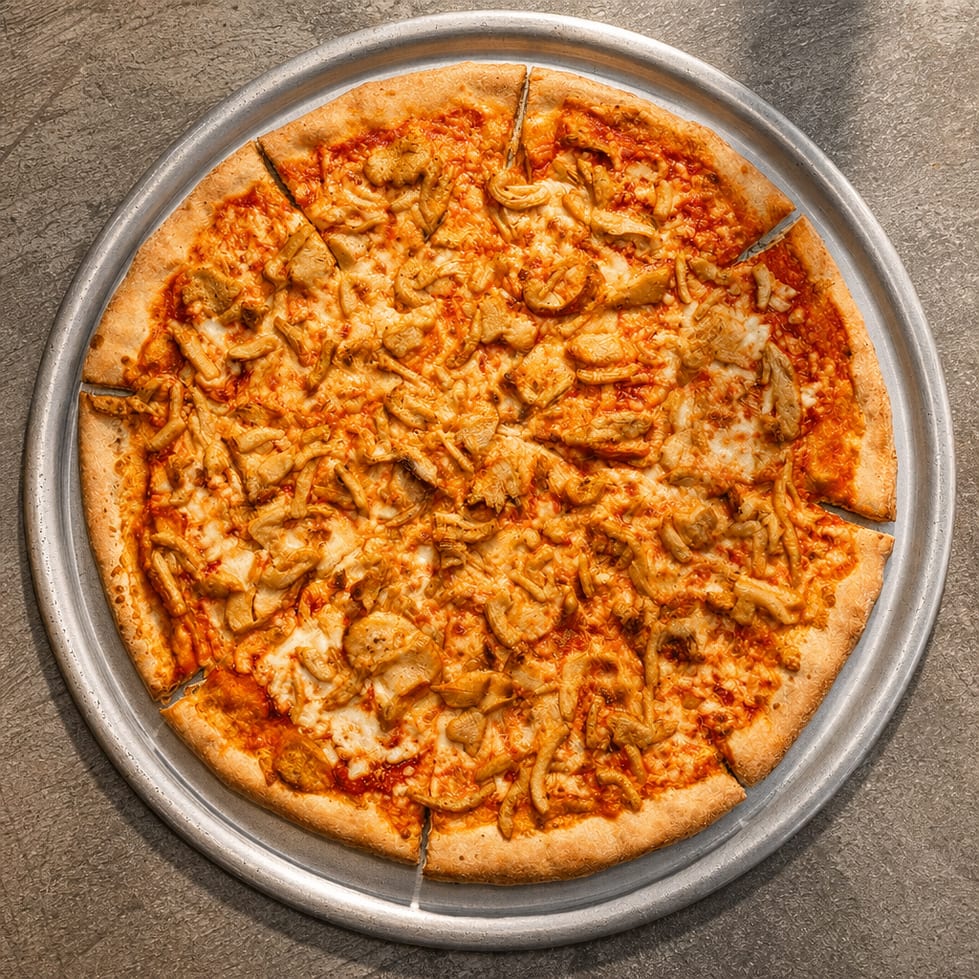 Buffalo Chicken Pizza.